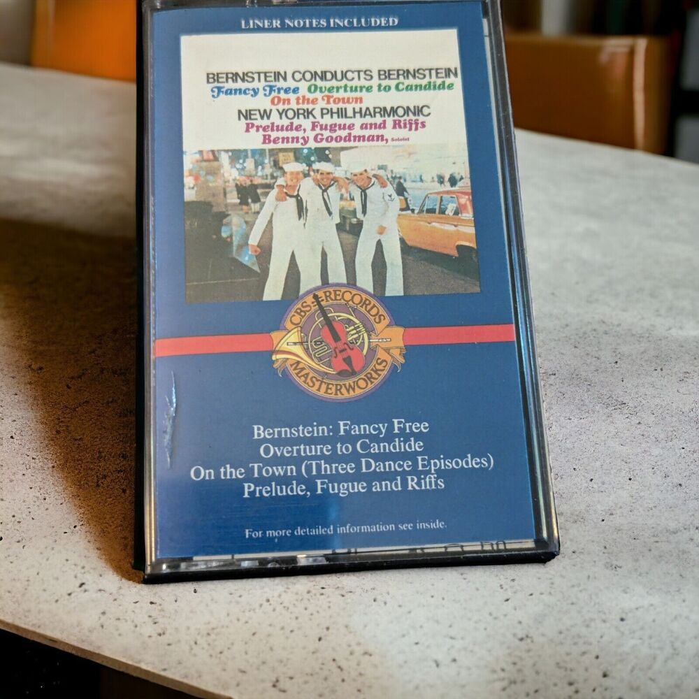 Bernstein Conducts Bernstein Fancy Free Candide On The Town Cassette CBS Records